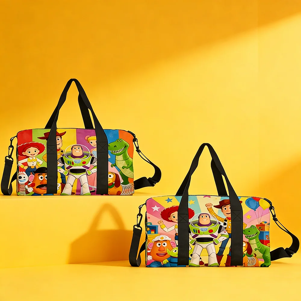 Toy Story Characters Travel Bag, Large Capacity Duffel Bag with Carry Handles, Ideal for School, Sports, Overnight Trips
Toy Story Characters Travel Bag, Large Capacity Duffel Bag with Carry Handles, Ideal for School, Sports, Overnight Trips