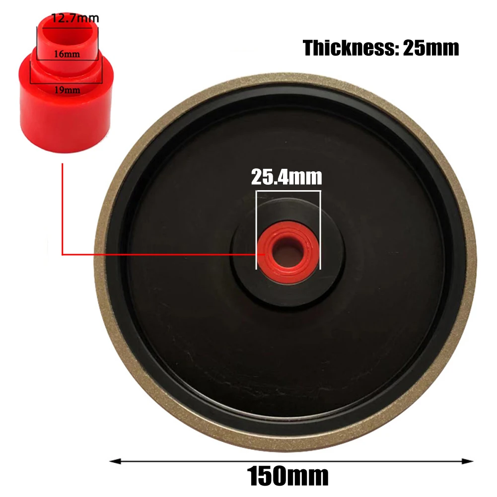 150мм 150×25,4×25мм 60-600 # 6-дюймовый алмазный шлифовальный круг для полировки металла, шлифовальные диски, новинка для дома, чистка
150мм 150×25,4×25мм 60-600 # 6-дюймовый алмазный шлифовальный круг для полировки металла, шлифовальные диски, новинка для дома, чистка