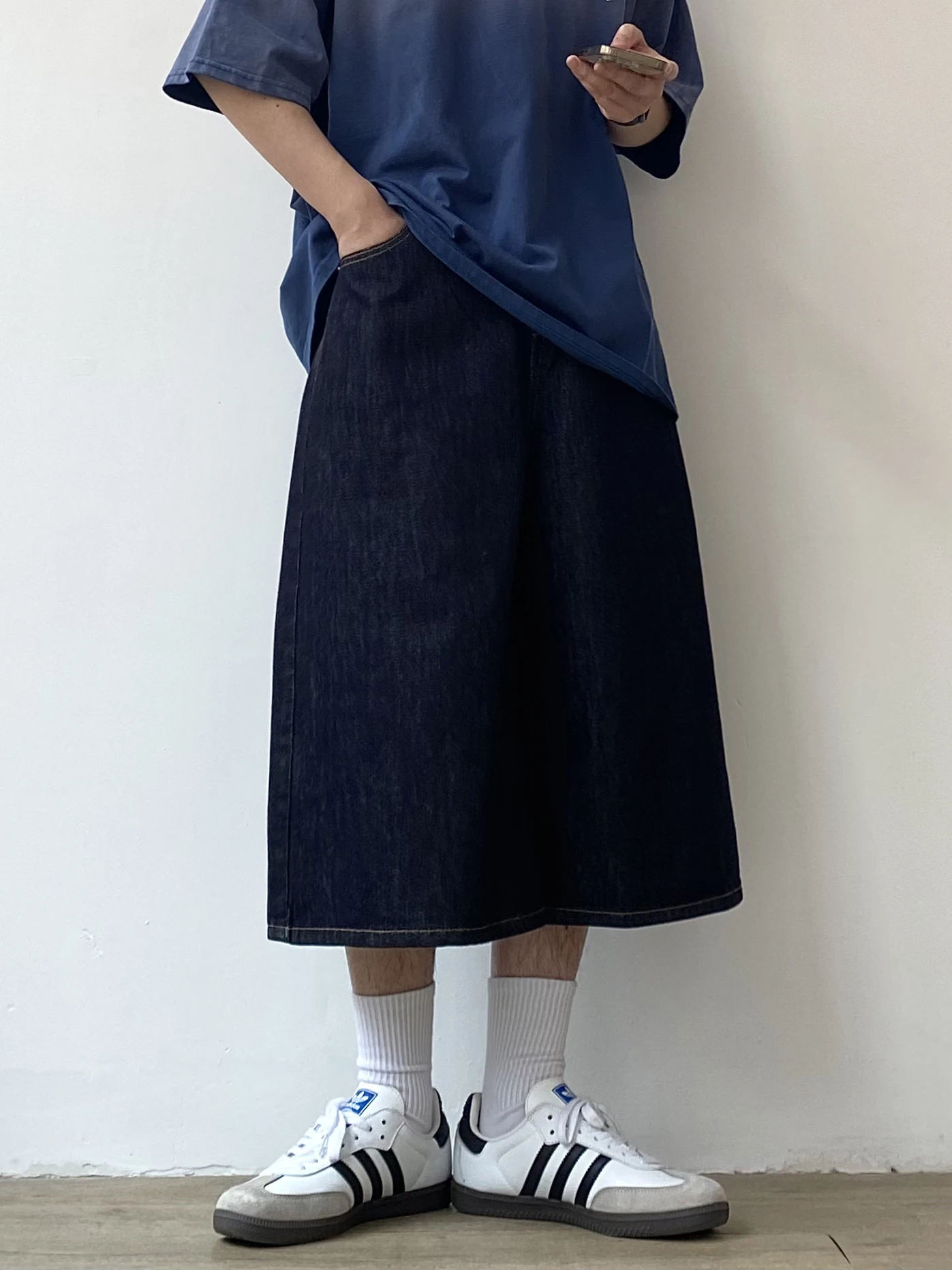 Джинсы Joyzone в американском ретро-стиле, летние, новые, повседневные, оригинального цвета, мужские, широкие, свободные, модные, сантиметровые (7/8 длины) брюки
Джинсы Joyzone в американском ретро-стиле, летние, новые, повседневные, оригинального цвета, мужские, широкие, свободные, модные, сантиметровые (7/8 длины) брюки