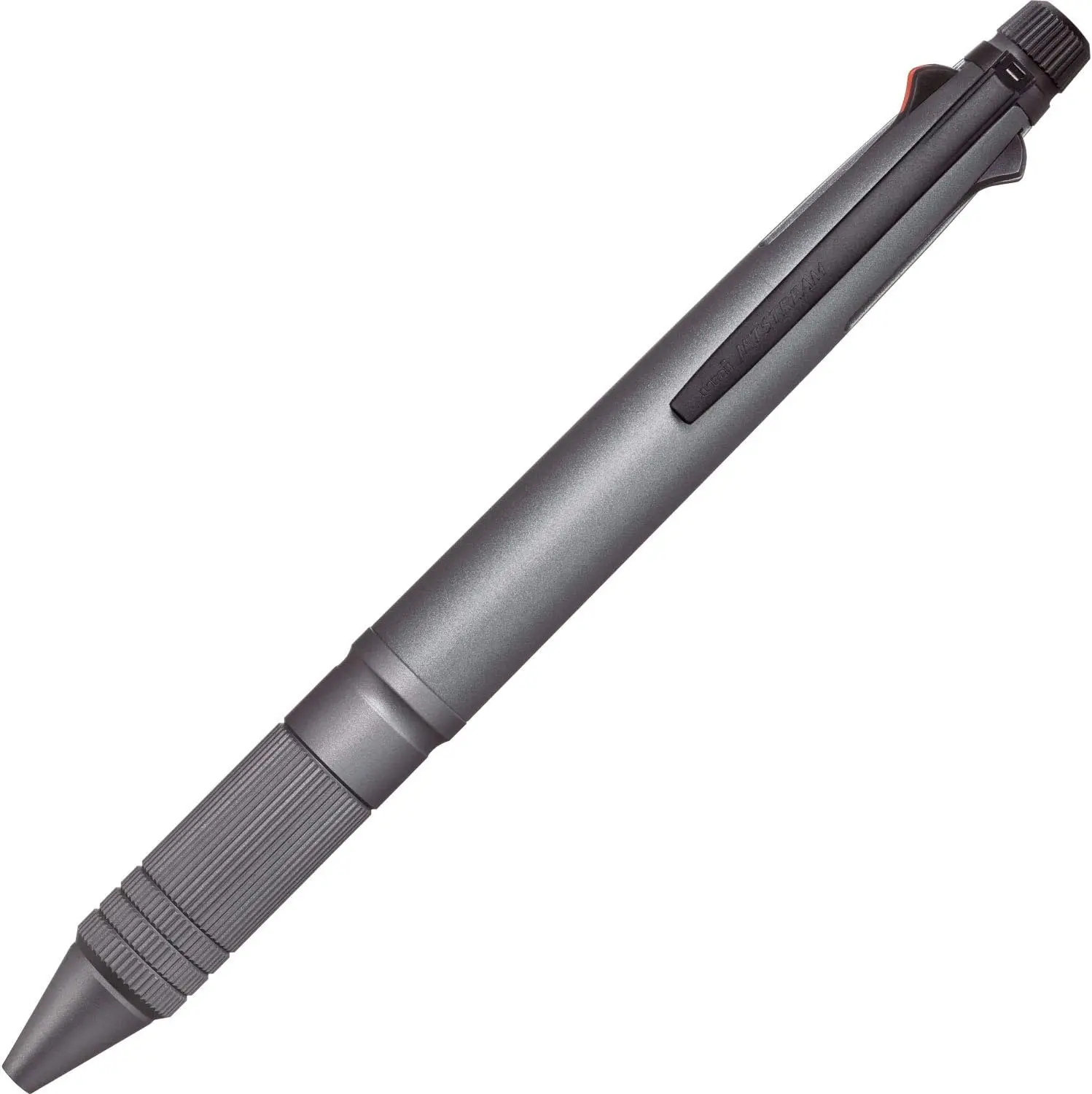 4-in-1 Multifunction Pen: 0.5mm Ballpoint (Black, Red, Blue, Green) + 0.5mm Mechanical Pencil, Gun Metallic Finish
4-in-1 Multifunction Pen: 0.5mm Ballpoint (Black, Red, Blue, Green) + 0.5mm Mechanical Pencil, Gun Metallic Finish