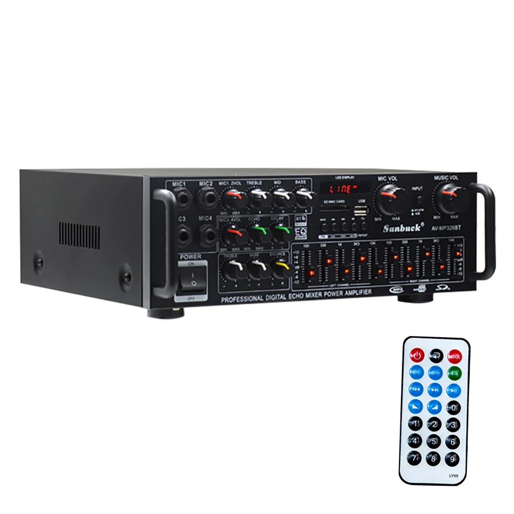 326BT Bluetooth EQ эквалайзер автомобильный уличный усилитель HiFi трубка с клапаном стерео сбалансированный для автомобиля и дома динамик с управлением тоном
326BT Bluetooth EQ эквалайзер автомобильный уличный усилитель HiFi трубка с клапаном стерео сбалансированный для автомобиля и дома динамик с управлением тоном