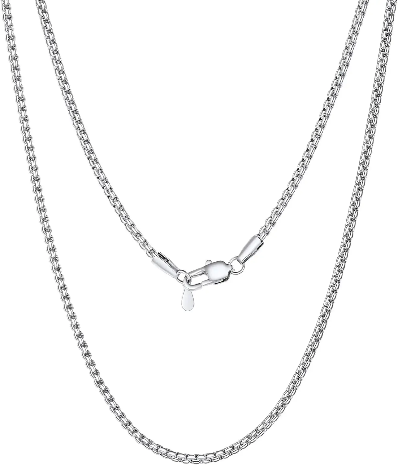 Стильное мужское ожерелье Prosteel из нержавеющей стали с плоской цепочкой-бокс, серебристого/золотистого/черного цвета, гипоаллергенное украшение, 14-30 дюймов
Стильное мужское ожерелье Prosteel из нержавеющей стали с плоской цепочкой-бокс, серебристого/золотистого/черного цвета, гипоаллергенное украшение, 14-30 дюймов
