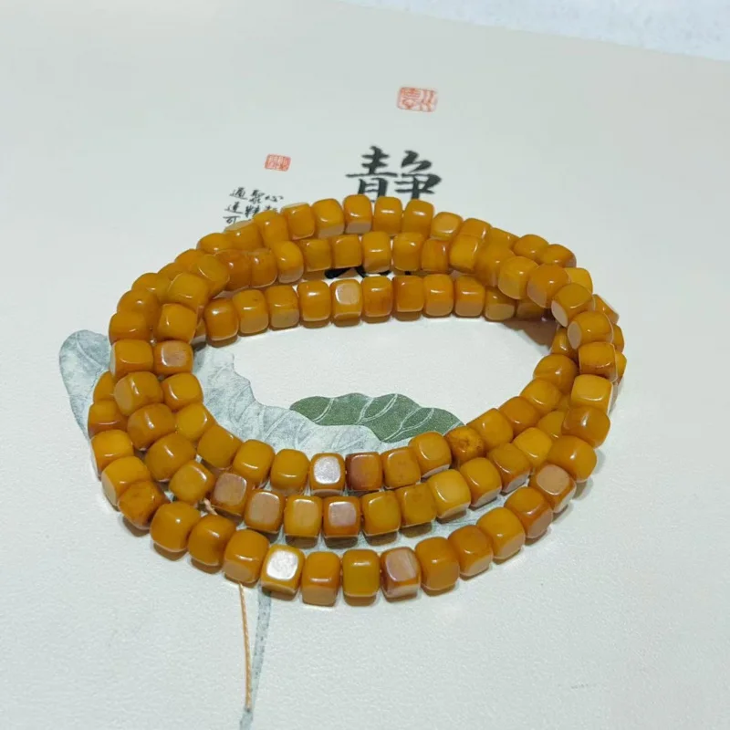 Tibetan Yak Bone Six-Sided Square Beads Handheld Bracelet Multi-Layer Accessories
Tibetan Yak Bone Six-Sided Square Beads Handheld Bracelet Multi-Layer Accessories