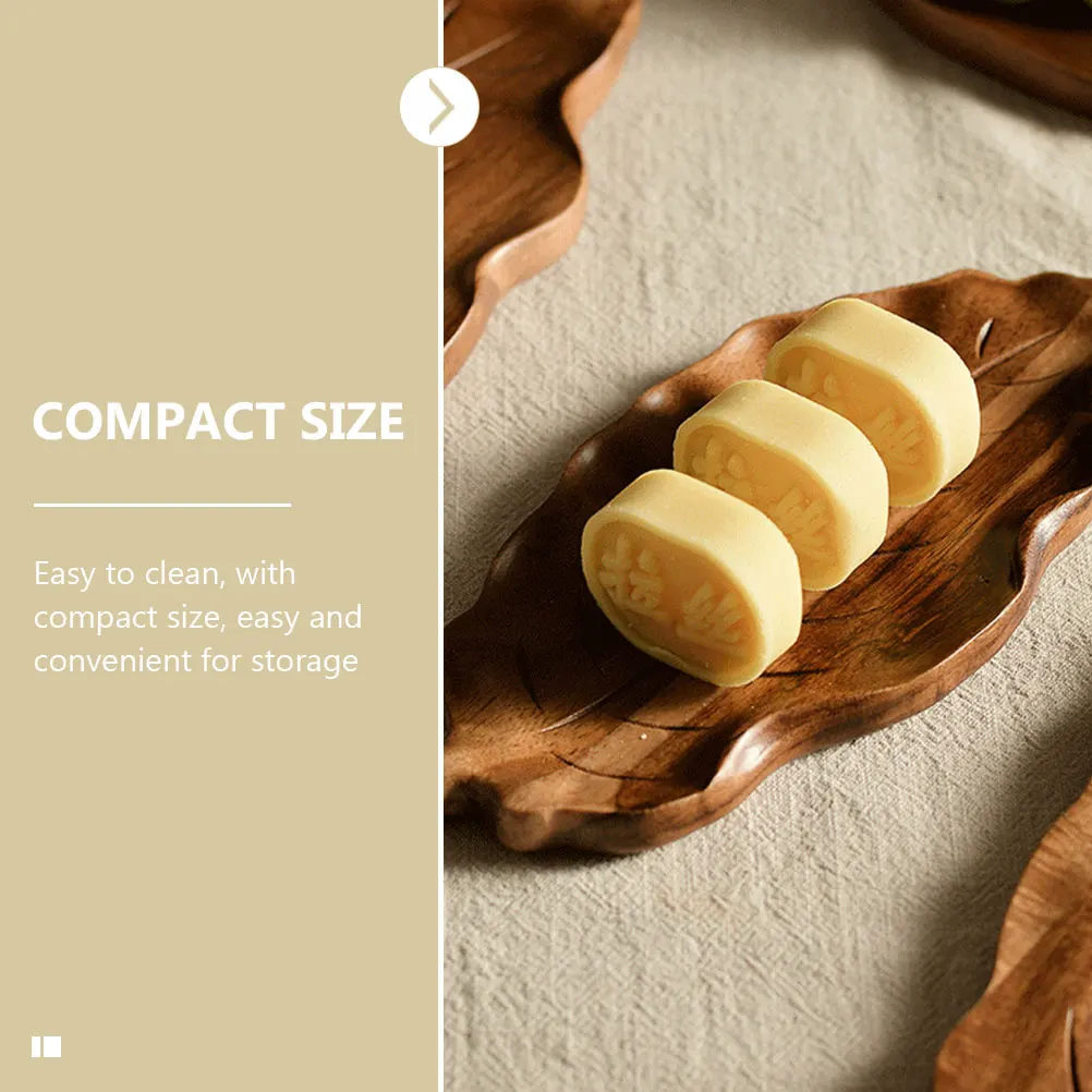 Wooden Serving Tray Solid Wood Leaf Shape Food Service Easy Clean Kitchen Dining Room Office Fruit Snack Storage
Wooden Serving Tray Solid Wood Leaf Shape Food Service Easy Clean Kitchen Dining Room Office Fruit Snack Storage