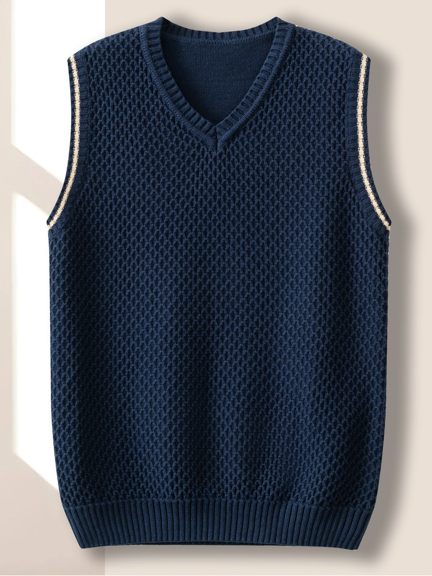 Men's Slim Fit Cotton Sweater V-Ne Knitted Vest Breathable Warm Elastic Casual Faion Winter ential Svel Top
Men's Slim Fit Cotton Sweater V-Ne Knitted Vest Breathable Warm Elastic Casual Faion Winter ential Svel Top