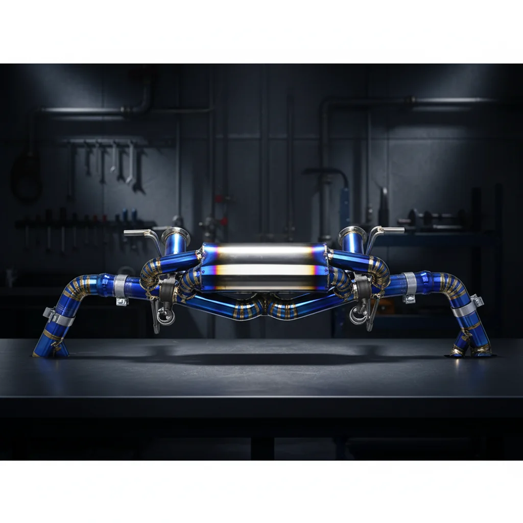 Custom Catback Exhaust For Audi R8 V10 5.2 2017-2019 Titanium Pipes Muffler With OEM Valve Exhaust System Active Sound
Custom Catback Exhaust For Audi R8 V10 5.2 2017-2019 Titanium Pipes Muffler With OEM Valve Exhaust System Active Sound