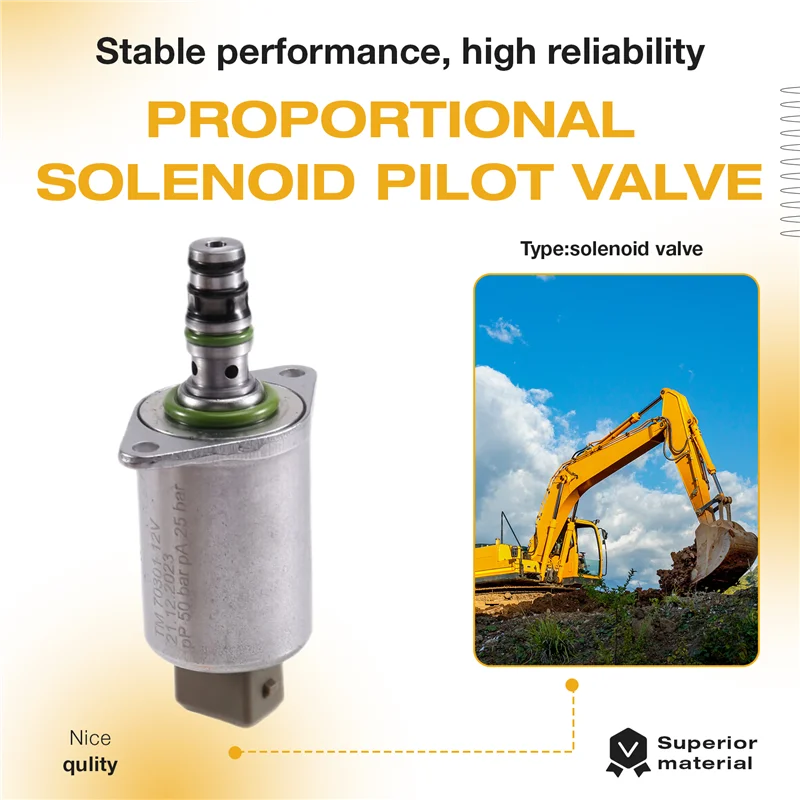 Ac29-Crane Pilot Valve TM70301 12V Hydraulic Pump Proportional Solenoid Valve Excavator Accessories
Ac29-Crane Pilot Valve TM70301 12V Hydraulic Pump Proportional Solenoid Valve Excavator Accessories