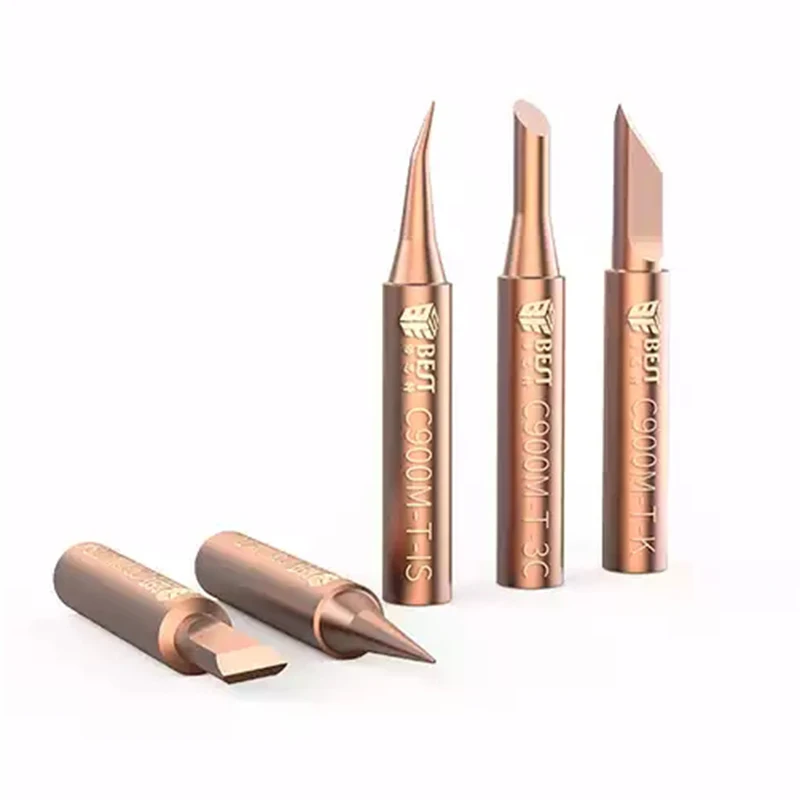 5 in1 Soldering Iron Tips Welding Nozzle Oxygen-free Copper Lead-free Solder Non-stick Tin Tip DIY Tools Set for Horns Plastic
5 in1 Soldering Iron Tips Welding Nozzle Oxygen-free Copper Lead-free Solder Non-stick Tin Tip DIY Tools Set for Horns Plastic
