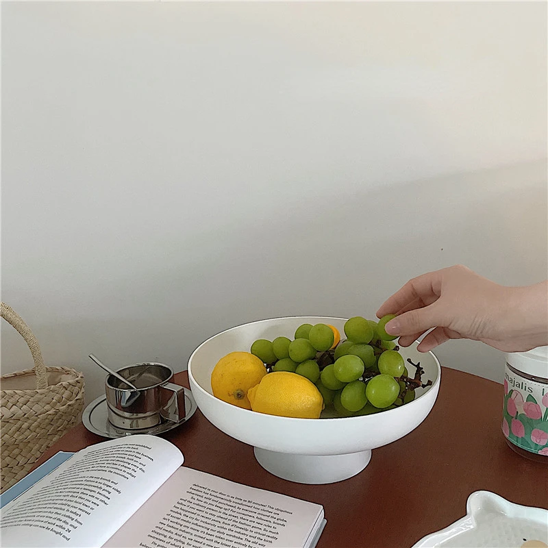 Simple Fruit Tray Home Living Room Multifunctional Candy Tray Dessert Table Decoration Storage Tray Organizadores Food Tray
Simple Fruit Tray Home Living Room Multifunctional Candy Tray Dessert Table Decoration Storage Tray Organizadores Food Tray