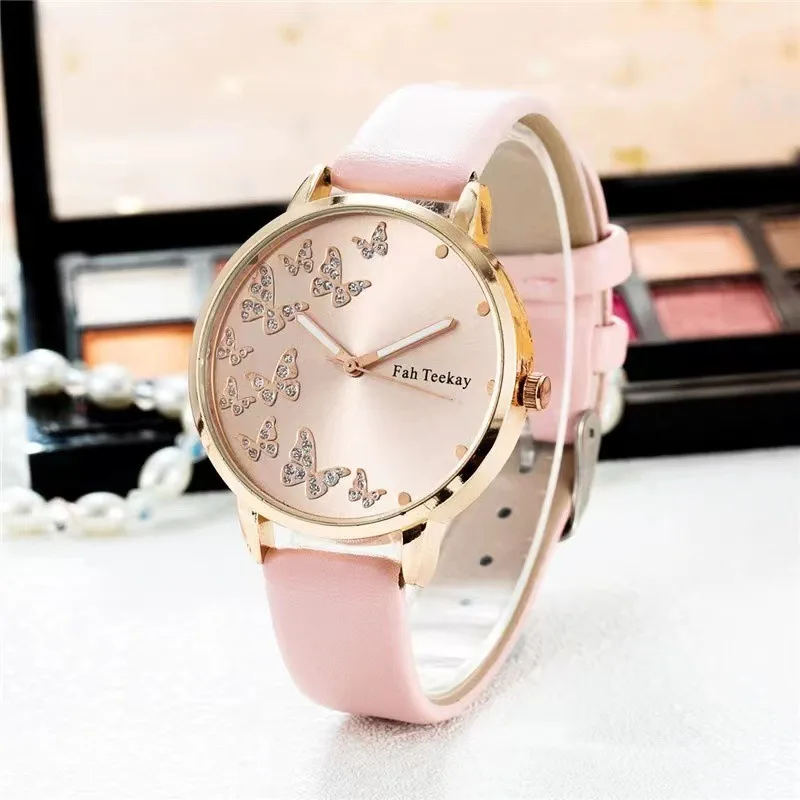 Elegant Simple Butterfly Design Dial Design Ladies Watches Women Fashion Luxury Dress Watch Casual Woman Quartz Leather Clock
Elegant Simple Butterfly Design Dial Design Ladies Watches Women Fashion Luxury Dress Watch Casual Woman Quartz Leather Clock