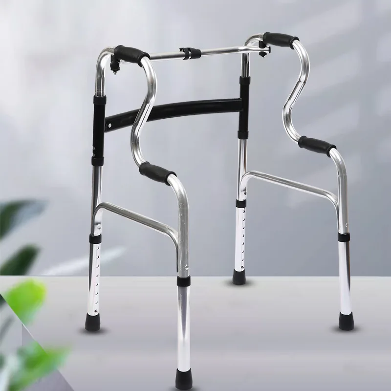 Walking aids stainless steel for the elderly going out crutches four-legged sticks
Walking aids stainless steel for the elderly going out crutches four-legged sticks