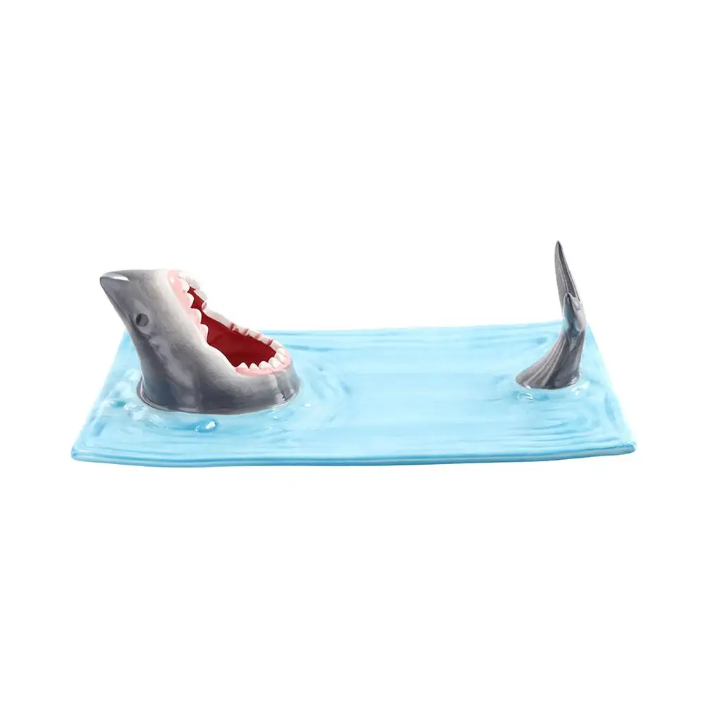 Home Decor Unique Funny Decorative Accessories Shark Shape Plate Ceramic Sushi Dessert Cheese Snack Fruit Vegetable
Home Decor Unique Funny Decorative Accessories Shark Shape Plate Ceramic Sushi Dessert Cheese Snack Fruit Vegetable