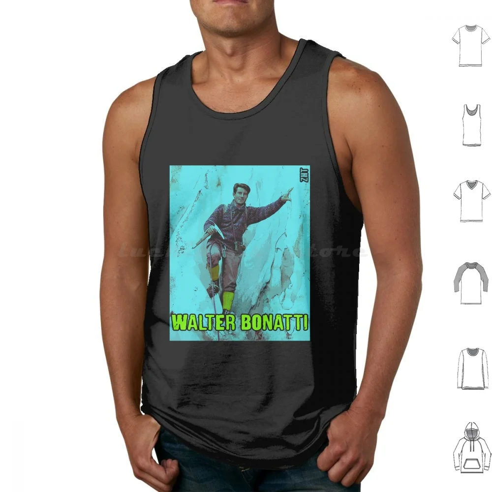 Walter Bonatti Tank Tops Print Cotton Outdoor Mountaineer Hiking Nature Explorer Artic Travel Adventure Italian Everest
Walter Bonatti Tank Tops Print Cotton Outdoor Mountaineer Hiking Nature Explorer Artic Travel Adventure Italian Everest