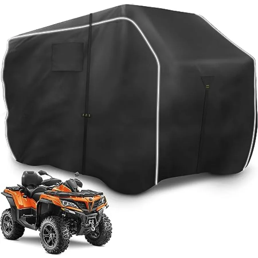 600D Heavy Duty ATV Cover Waterproof and Windproof for Outdoor Storage of 4 Wheeler Vehicles Compatible with Polaris Yamaha Suz
600D Heavy Duty ATV Cover Waterproof and Windproof for Outdoor Storage of 4 Wheeler Vehicles Compatible with Polaris Yamaha Suz