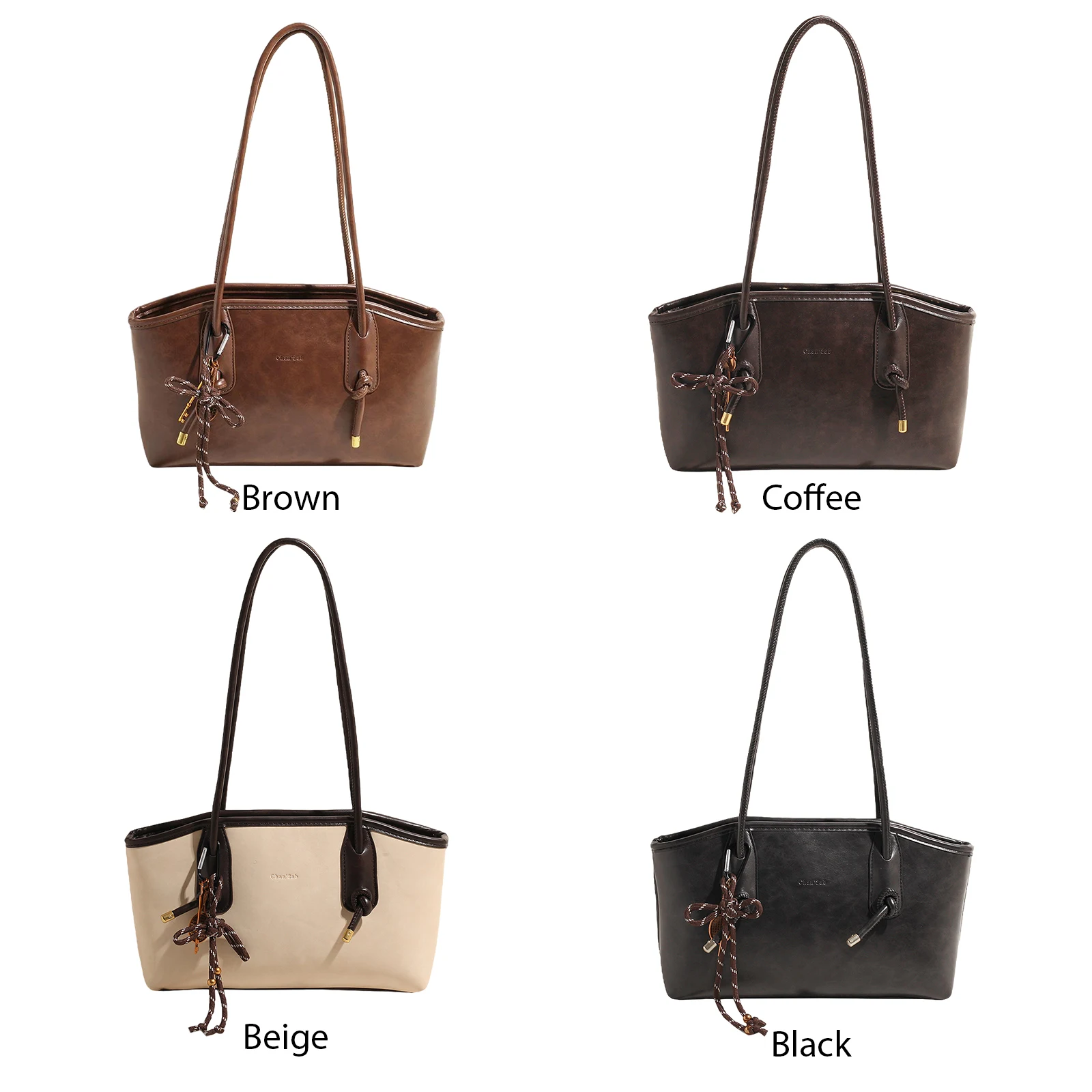 Shoulder Bag Retro Tote Bag PU Leather Trendy Underarm Purse Large Capacity Designer Handbag for Women Work Shopping Travel
Shoulder Bag Retro Tote Bag PU Leather Trendy Underarm Purse Large Capacity Designer Handbag for Women Work Shopping Travel