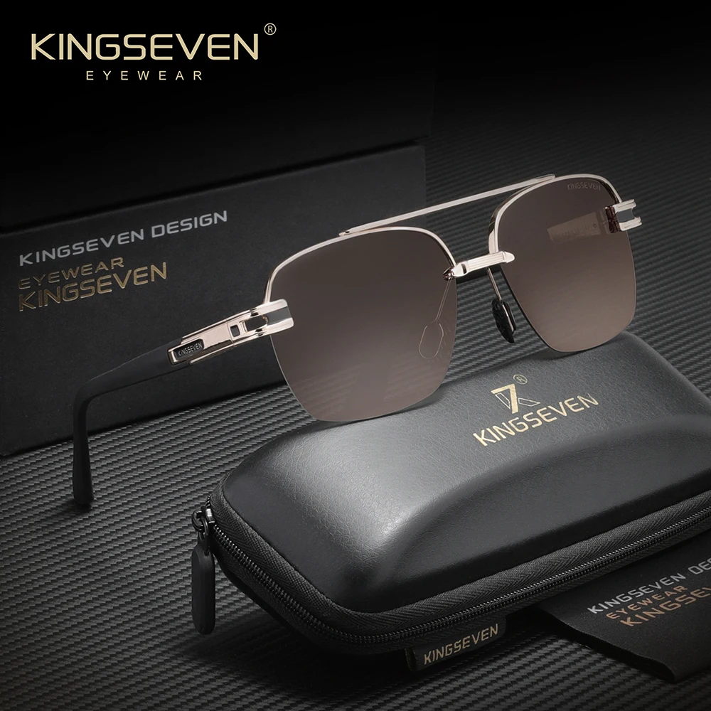 KINGSEVEN солнцезащитные очки в полуоправе для мужчин и женщин, прямоугольные очки для вождения, антибликовые поляризационные очки UV400, летние
KINGSEVEN солнцезащитные очки в полуоправе для мужчин и женщин, прямоугольные очки для вождения, антибликовые поляризационные очки UV400, летние