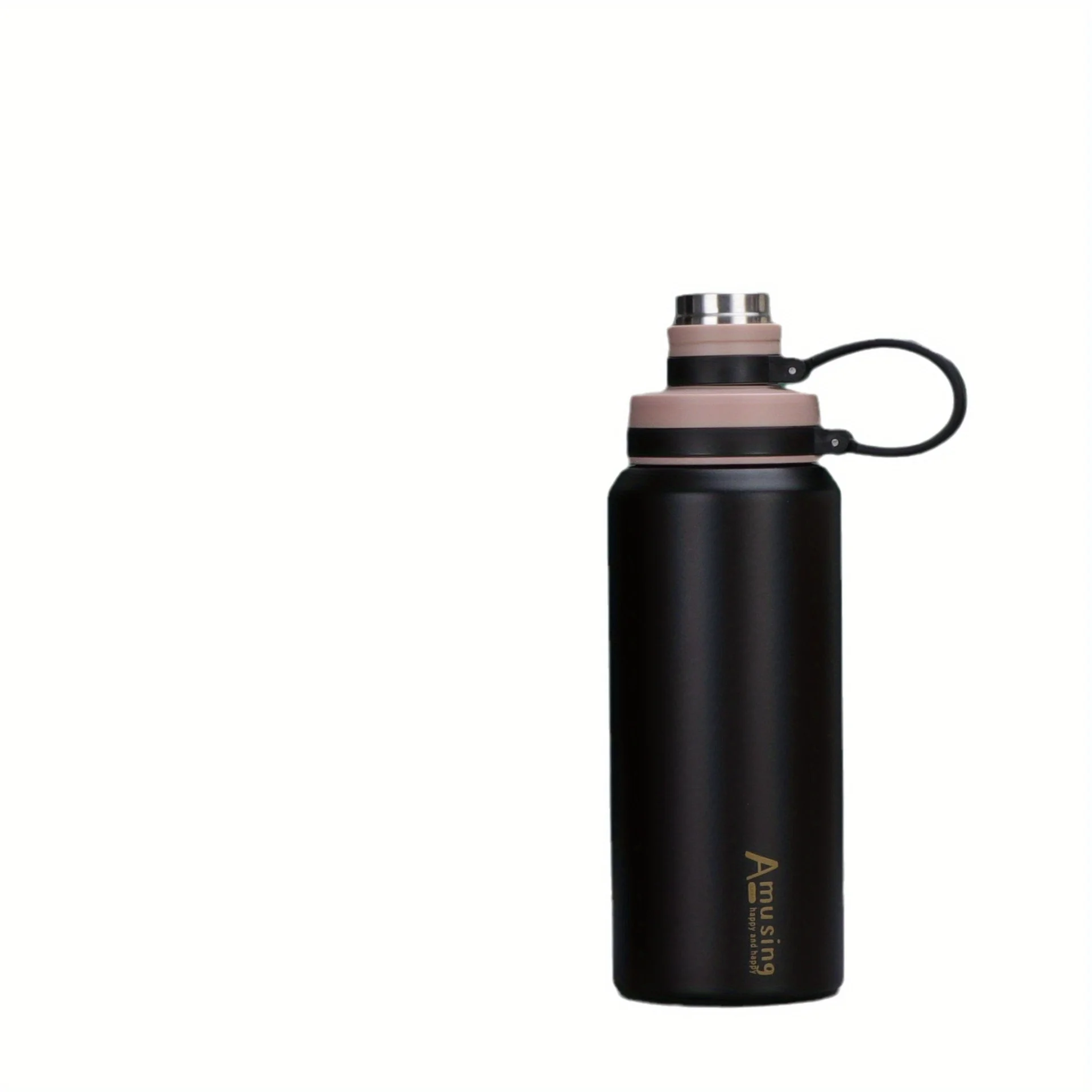 Personalized trendy sports thermos cup 304 stainless steel large capacity simple portable handle outdoor travel cup,600ml
Personalized trendy sports thermos cup 304 stainless steel large capacity simple portable handle outdoor travel cup,600ml