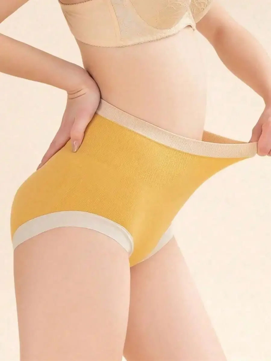 6 Pcs Women Seamless High Waist Triangle Panties Assorted Colors
6 Pcs Women Seamless High Waist Triangle Panties Assorted Colors