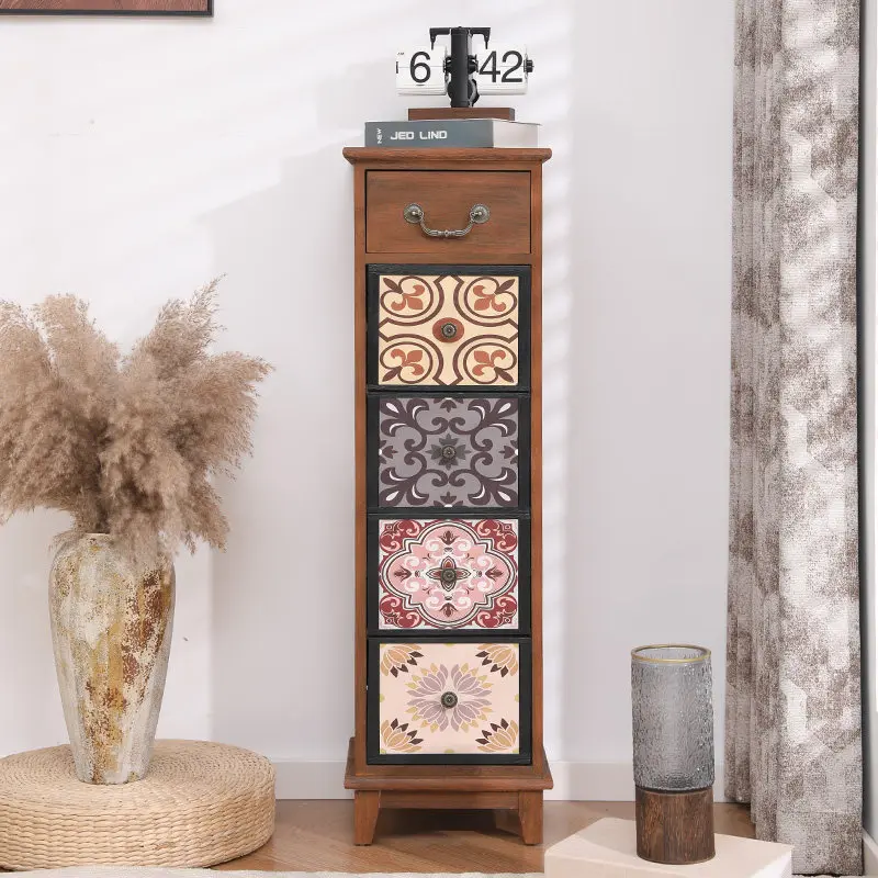 American Vintage Solid Wood Painted Dresser Drawer Storage Cabinet Waterproof Easy Clean Paulownia Wood Bedroom Sideboard
American Vintage Solid Wood Painted Dresser Drawer Storage Cabinet Waterproof Easy Clean Paulownia Wood Bedroom Sideboard