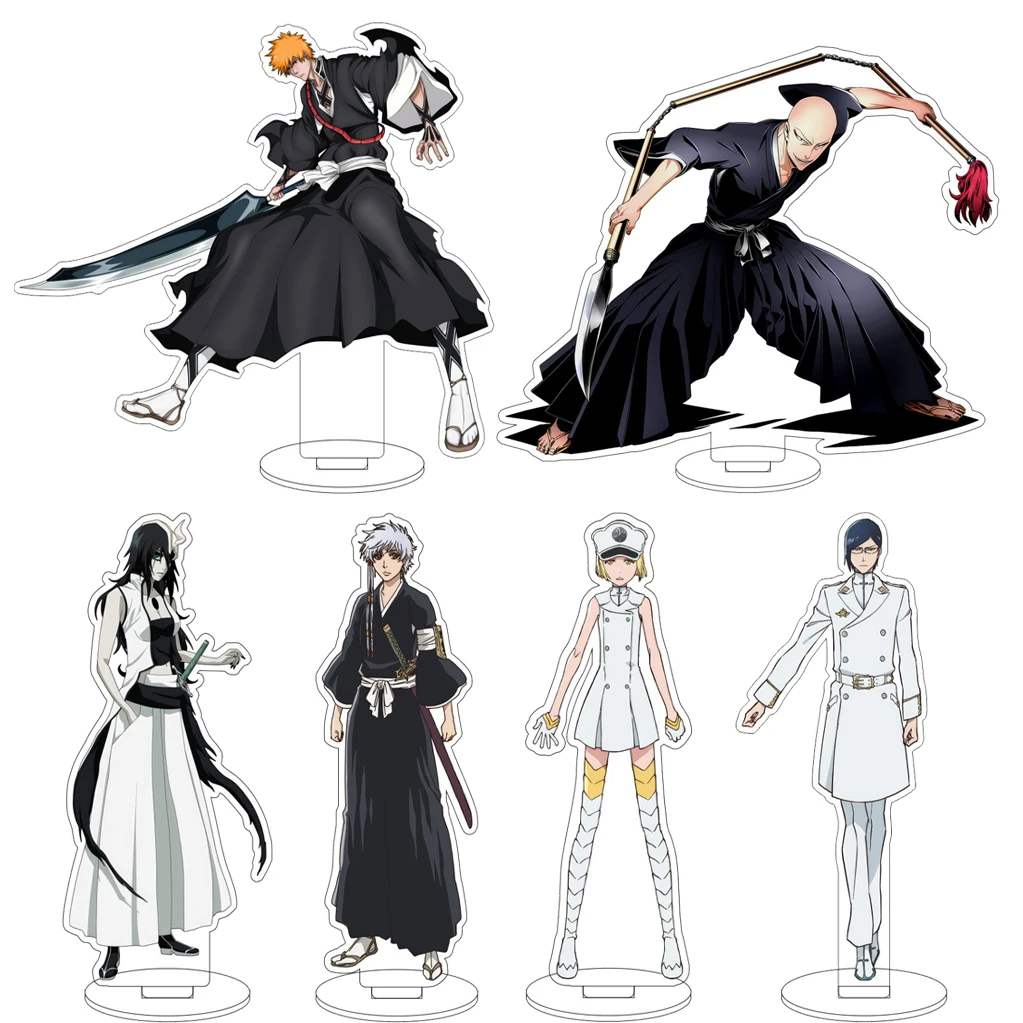 16CM Anime BLEACH Kurosaki Ichigo Hitsugaya Toshiro Kuchiki Rukia Ishida Uryuu Cos Acrylic Figure Stand Ornament Gifts
16CM Anime BLEACH Kurosaki Ichigo Hitsugaya Toshiro Kuchiki Rukia Ishida Uryuu Cos Acrylic Figure Stand Ornament Gifts