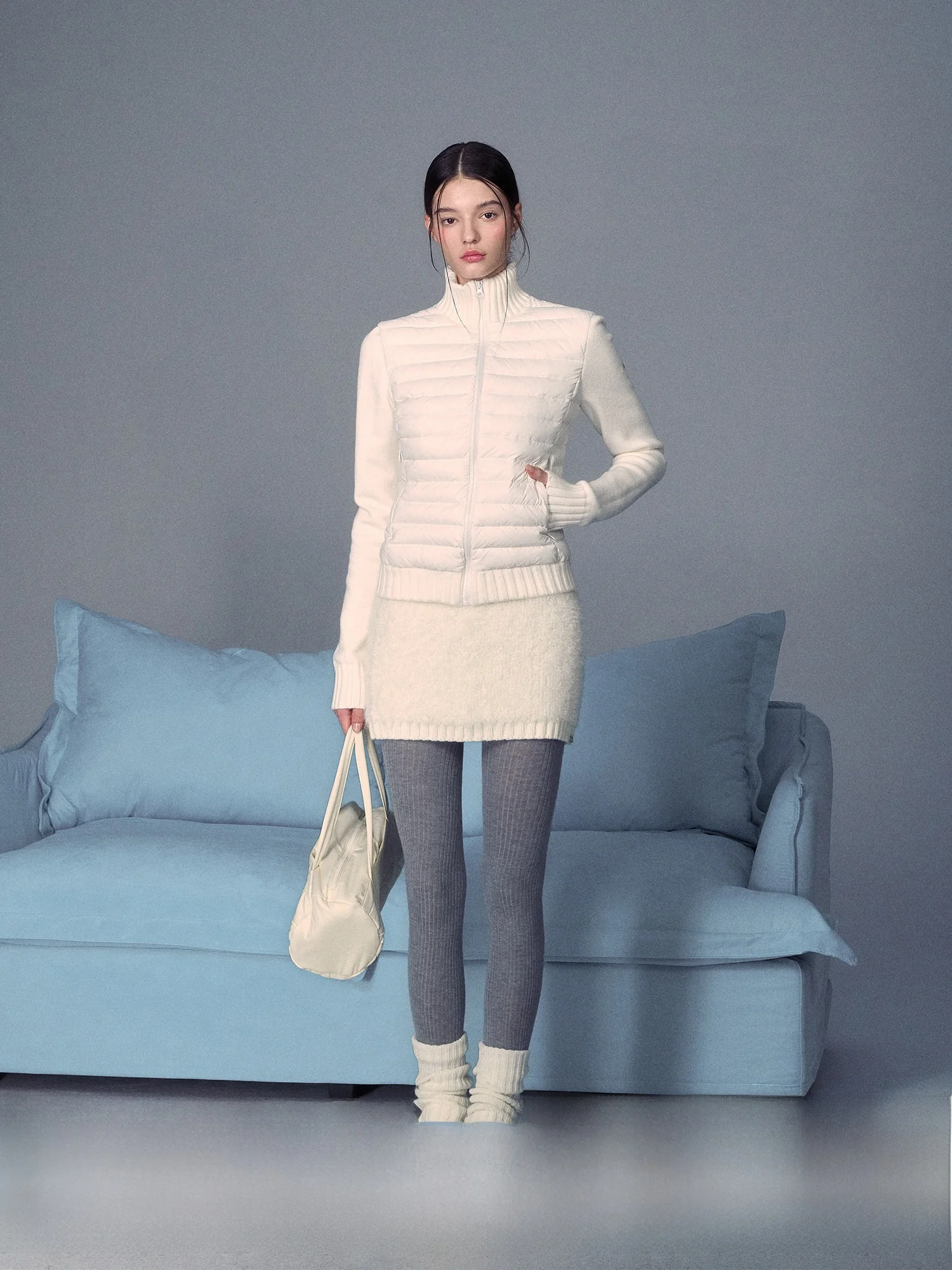 LaluneDuCiel Women's Lightweight Knitted ort Padded Jaet White Du down Slim Fit Casual Sle 2025 Winter Coat
LaluneDuCiel Women's Lightweight Knitted ort Padded Jaet White Du down Slim Fit Casual Sle 2025 Winter Coat