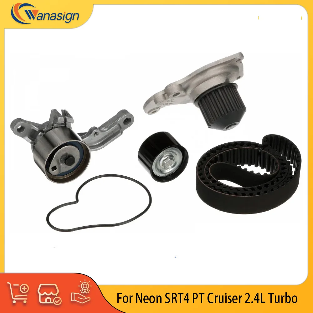 Engine Parts Timing Belt Water Pump Kit Fit 2.4 L L4 Gas For Jeep Dodge Neon SRT4 PT Cruiser 2.4L Turbo
Engine Parts Timing Belt Water Pump Kit Fit 2.4 L L4 Gas For Jeep Dodge Neon SRT4 PT Cruiser 2.4L Turbo