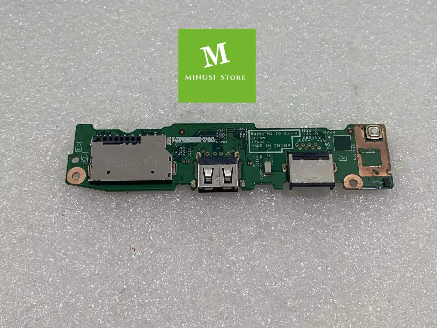 GENUINE FOR Dell Inspiron 5580 Power Button USB Card Reader IO Circuit Board VG1V1 0VG1V1
GENUINE FOR Dell Inspiron 5580 Power Button USB Card Reader IO Circuit Board VG1V1 0VG1V1