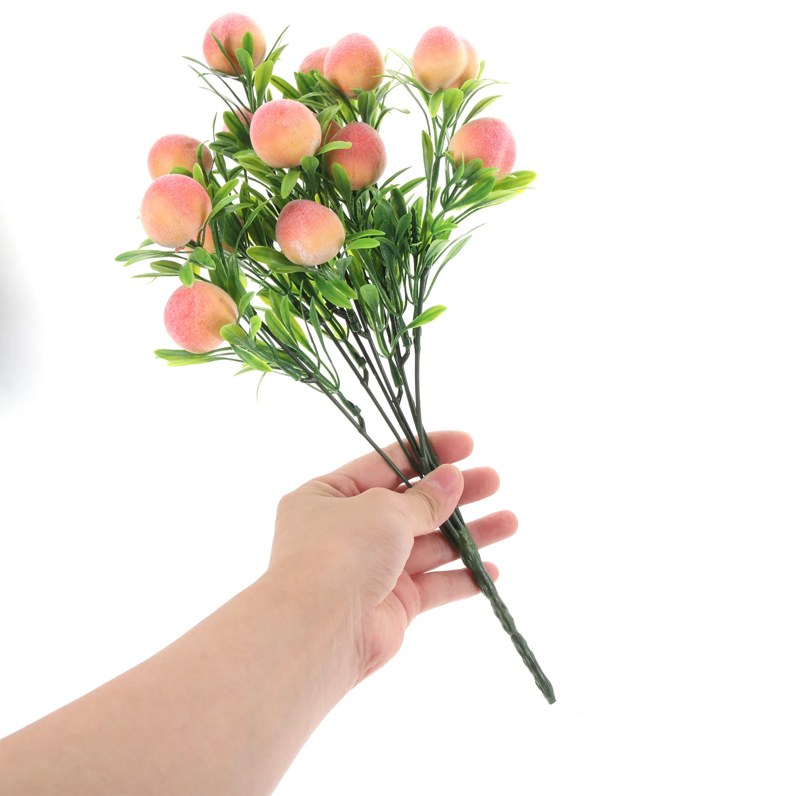 2Pcs Realistic Artificial Peach Branch Decor for Vase Filling Home Wedding Party Garden Office Indoor Outdoor Use Plastic Peach
2Pcs Realistic Artificial Peach Branch Decor for Vase Filling Home Wedding Party Garden Office Indoor Outdoor Use Plastic Peach