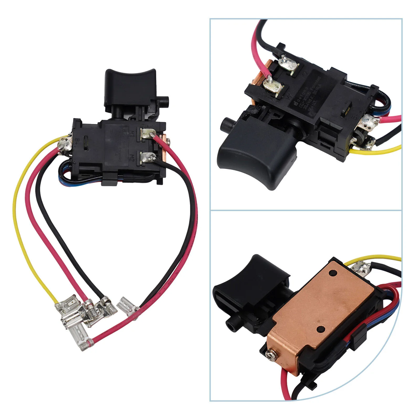 1 Switch For Cordless Screwdriver Drill 638887-6 Replacement Switch Power Tool Accessories Cordless Screwdriver Drill 6388876
1 Switch For Cordless Screwdriver Drill 638887-6 Replacement Switch Power Tool Accessories Cordless Screwdriver Drill 6388876