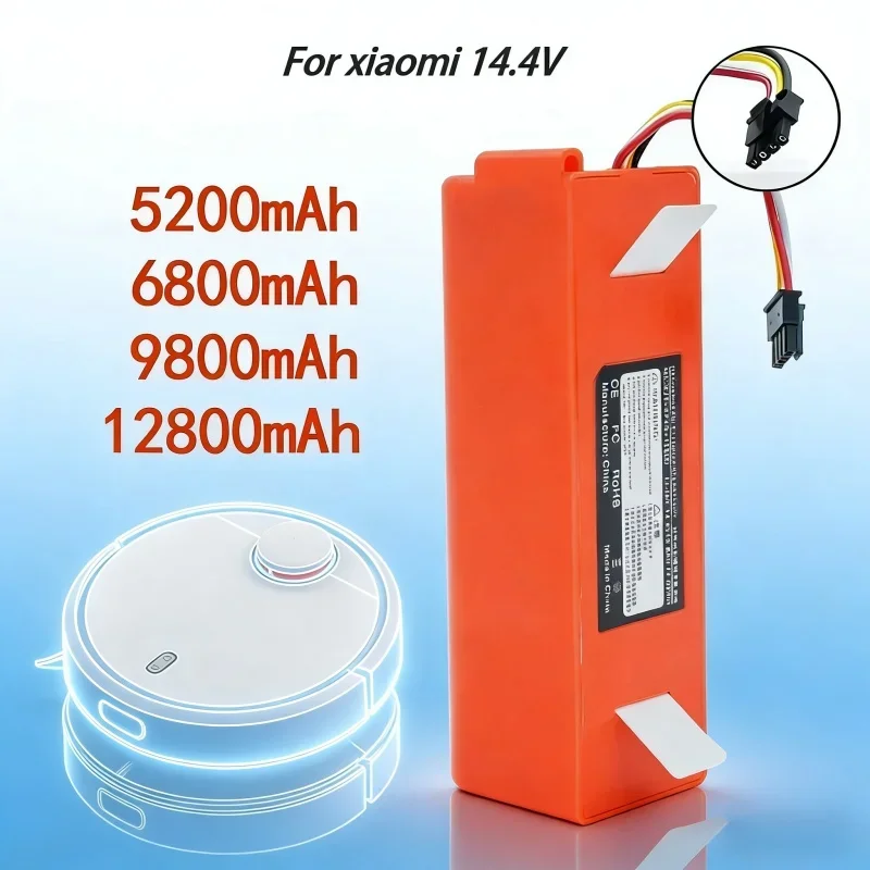 Original 14.4V Li-ion Battery Robotic Vacuum Cleaner Replacement Battery for Xiaomi Robot Roborock S50 S51 S55 Accessory Spare
Original 14.4V Li-ion Battery Robotic Vacuum Cleaner Replacement Battery for Xiaomi Robot Roborock S50 S51 S55 Accessory Spare