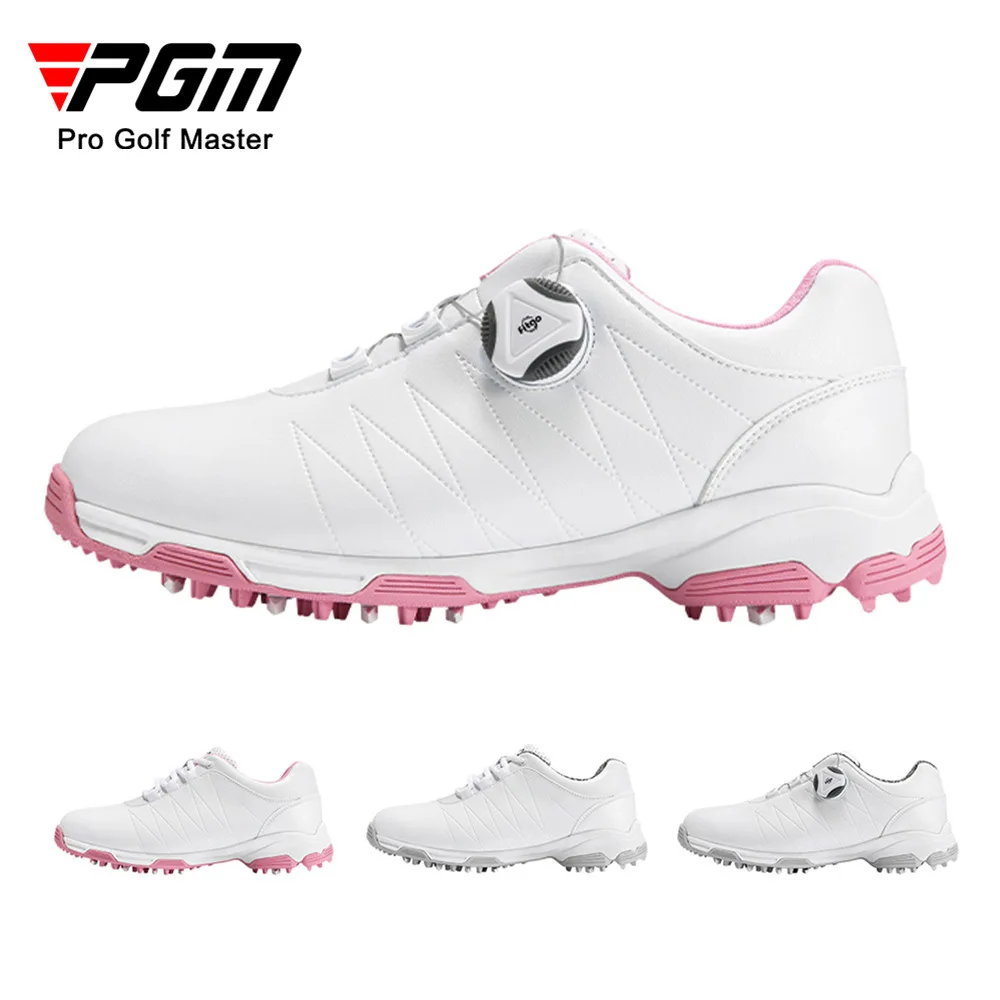 PGM Golf Women's Shoes Waterproof Fashion Sports Lady Sneakers Quick Lacing Breathable Non-Slip XZ082 Wholesale
PGM Golf Women's Shoes Waterproof Fashion Sports Lady Sneakers Quick Lacing Breathable Non-Slip XZ082 Wholesale