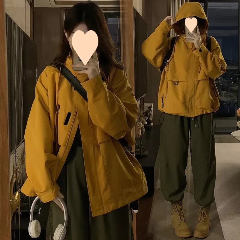 Красивая куртка с капюшоном, Женская куртка на весну и осень, дизайнерский нишевой кардиган фэн-шуй для улицы
Красивая куртка с капюшоном, Женская куртка на весну и осень, дизайнерский нишевой кардиган фэн-шуй для улицы