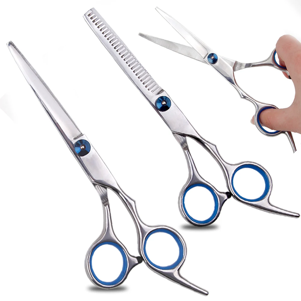 Professional Hairdressing Scissors Cutting Thinning Shears Stainless Steel 6 Inch High Quality Regular Flat Teeth Barber Scissor
Professional Hairdressing Scissors Cutting Thinning Shears Stainless Steel 6 Inch High Quality Regular Flat Teeth Barber Scissor