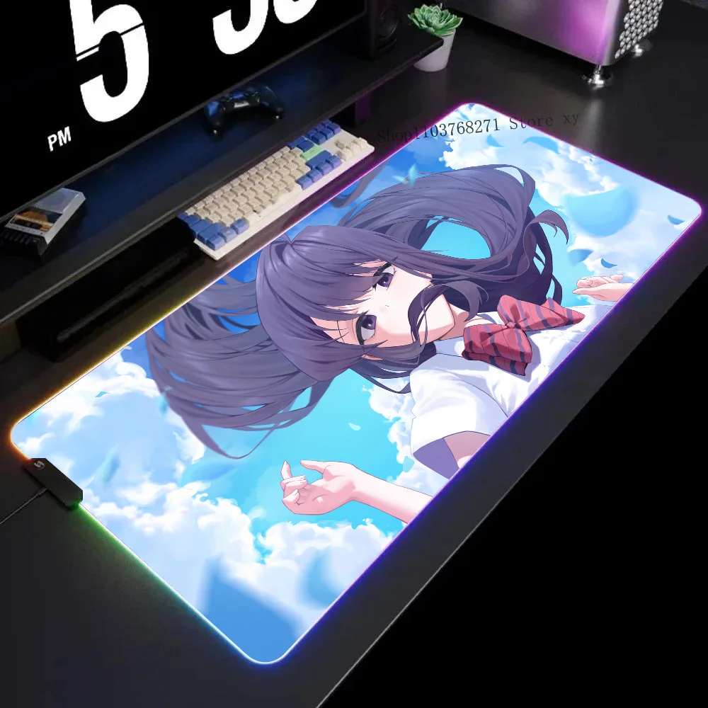Anime Girl Komi Shouko Japanese Mousepad XXL RGB Gaming Mouse Pads HD Black Gamer Accessories Large LED
Anime Girl Komi Shouko Japanese Mousepad XXL RGB Gaming Mouse Pads HD Black Gamer Accessories Large LED