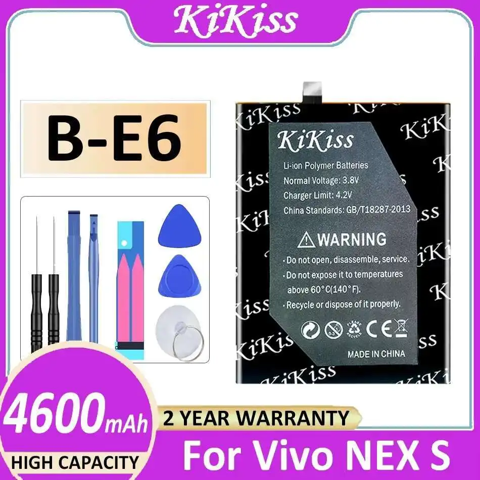 4600mAh Long-Lasting Performance Stable Mobile Phone Battery For Vivo Nex S B-E6
4600mAh Long-Lasting Performance Stable Mobile Phone Battery For Vivo Nex S B-E6