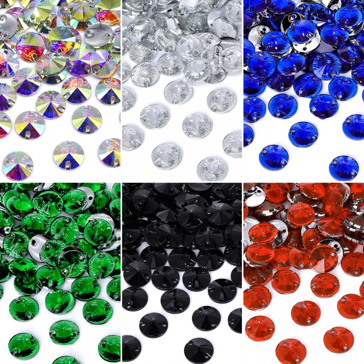 7 Sizes Rivoli Multiple Colors Top Quality Resin Sew on Rhinestone Flatback Sewing Stone Strass for Clothing Accessories Shoes
7 Sizes Rivoli Multiple Colors Top Quality Resin Sew on Rhinestone Flatback Sewing Stone Strass for Clothing Accessories Shoes