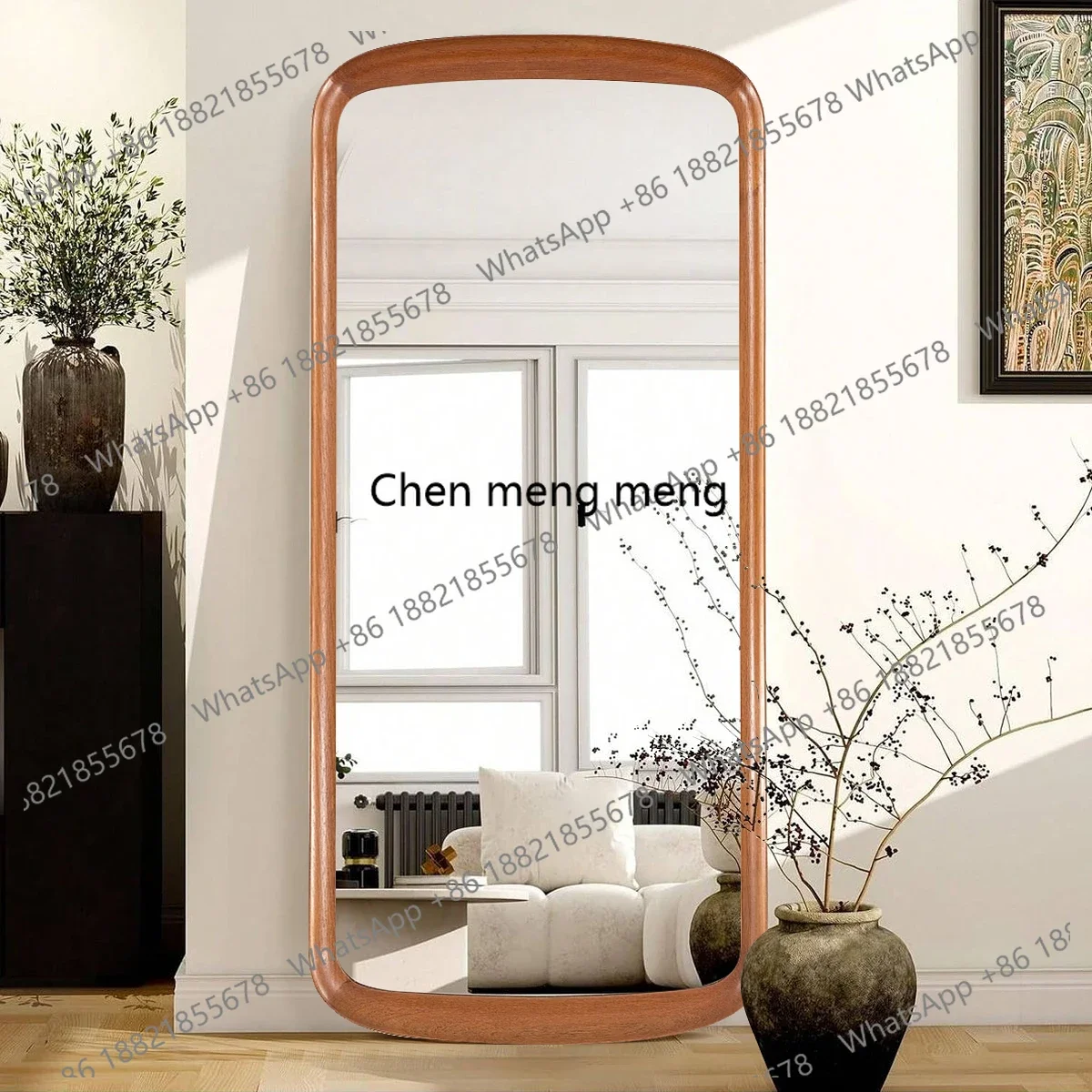 New Chinese Style Living Room Floor Full-Length Mirror French Retro Bedroom Cloakroom Wall-Mounted Dressing Mirror
New Chinese Style Living Room Floor Full-Length Mirror French Retro Bedroom Cloakroom Wall-Mounted Dressing Mirror
