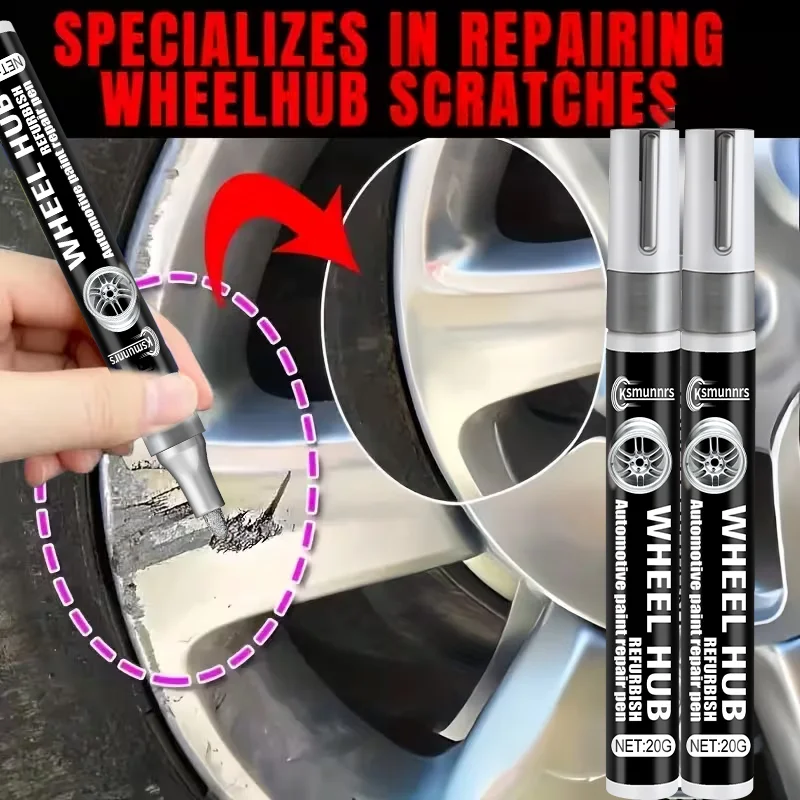 Car Wheel Hub Scratch Repair Pen – Silver Touch-Up Paint for Silver Wheel Hubs and Car Bodies, One-Step Seamless Repair
Car Wheel Hub Scratch Repair Pen – Silver Touch-Up Paint for Silver Wheel Hubs and Car Bodies, One-Step Seamless Repair