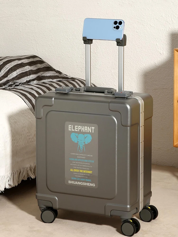 Kangaroo 4-Inch Ultra-Lightweight Carry-On Suitcase Faionable Trendy Polyester ABS plus PC Material G Neutral
Kangaroo 4-Inch Ultra-Lightweight Carry-On Suitcase Faionable Trendy Polyester ABS plus PC Material G Neutral