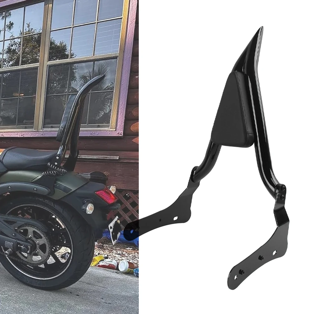 Black Sissy Bar Detachable Passenger Backrest Rear Pad for Kawasaki Vulcan S EN 650 VN650 S650 2015-2025
Black Sissy Bar Detachable Passenger Backrest Rear Pad for Kawasaki Vulcan S EN 650 VN650 S650 2015-2025