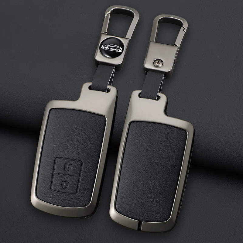 Alloy Leather Car Remote Key Case Cover Shell for Toyota Corolla Camry RAV4 Highlander Auris CHR Avalon Land Cruiser Auto Keyles
Alloy Leather Car Remote Key Case Cover Shell for Toyota Corolla Camry RAV4 Highlander Auris CHR Avalon Land Cruiser Auto Keyles