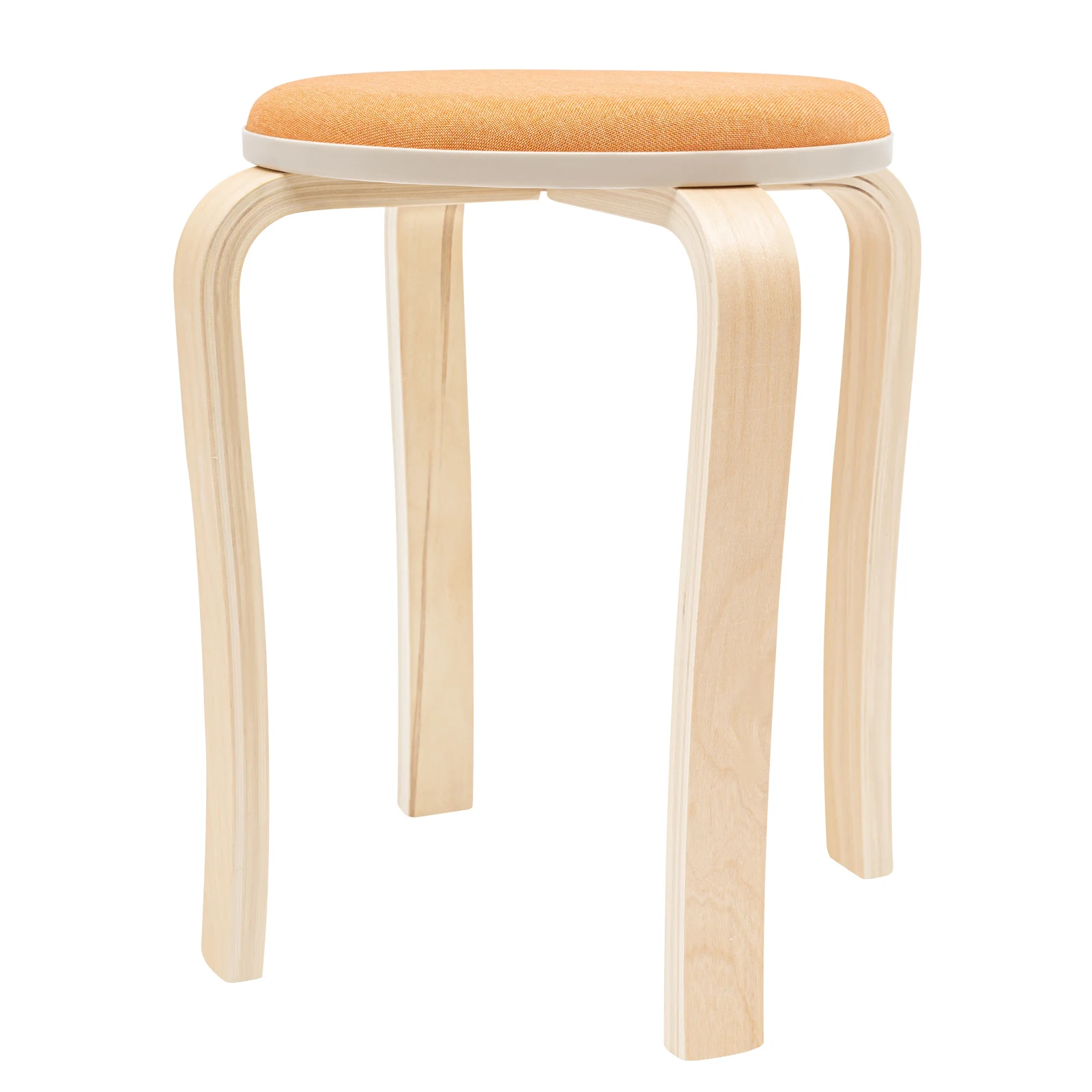 Stackable Stools Set of 8, Upholstered Wood Stool Colorful Round Stacking Stools 17" Backless Nesting Stool+Anti-Slip Foot Mats
Stackable Stools Set of 8, Upholstered Wood Stool Colorful Round Stacking Stools 17" Backless Nesting Stool+Anti-Slip Foot Mats