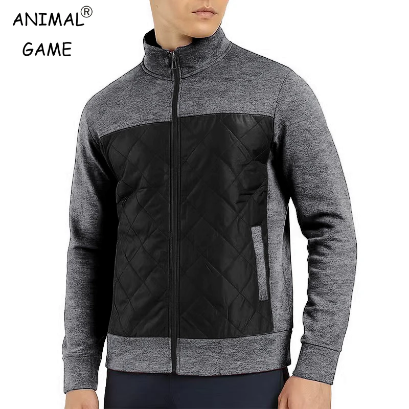 Mens Full Zip Up Sweatshirt Mock Neck Quilted Jacket Casual Lightweight Sweater Track Jackets with Pocket Long Sleeve Outwear
Mens Full Zip Up Sweatshirt Mock Neck Quilted Jacket Casual Lightweight Sweater Track Jackets with Pocket Long Sleeve Outwear