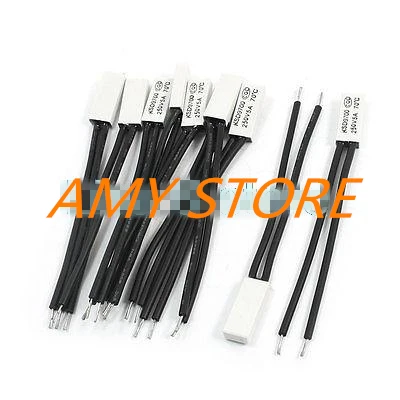 Термостат 15C-110C 20/25/30/50/60/85/100/105C градусов Цельсия НЗ нормально замкнутый KSD9700 250 В 5A, 10 шт.
Термостат 15C-110C 20/25/30/50/60/85/100/105C градусов Цельсия НЗ нормально замкнутый KSD9700 250 В 5A, 10 шт.