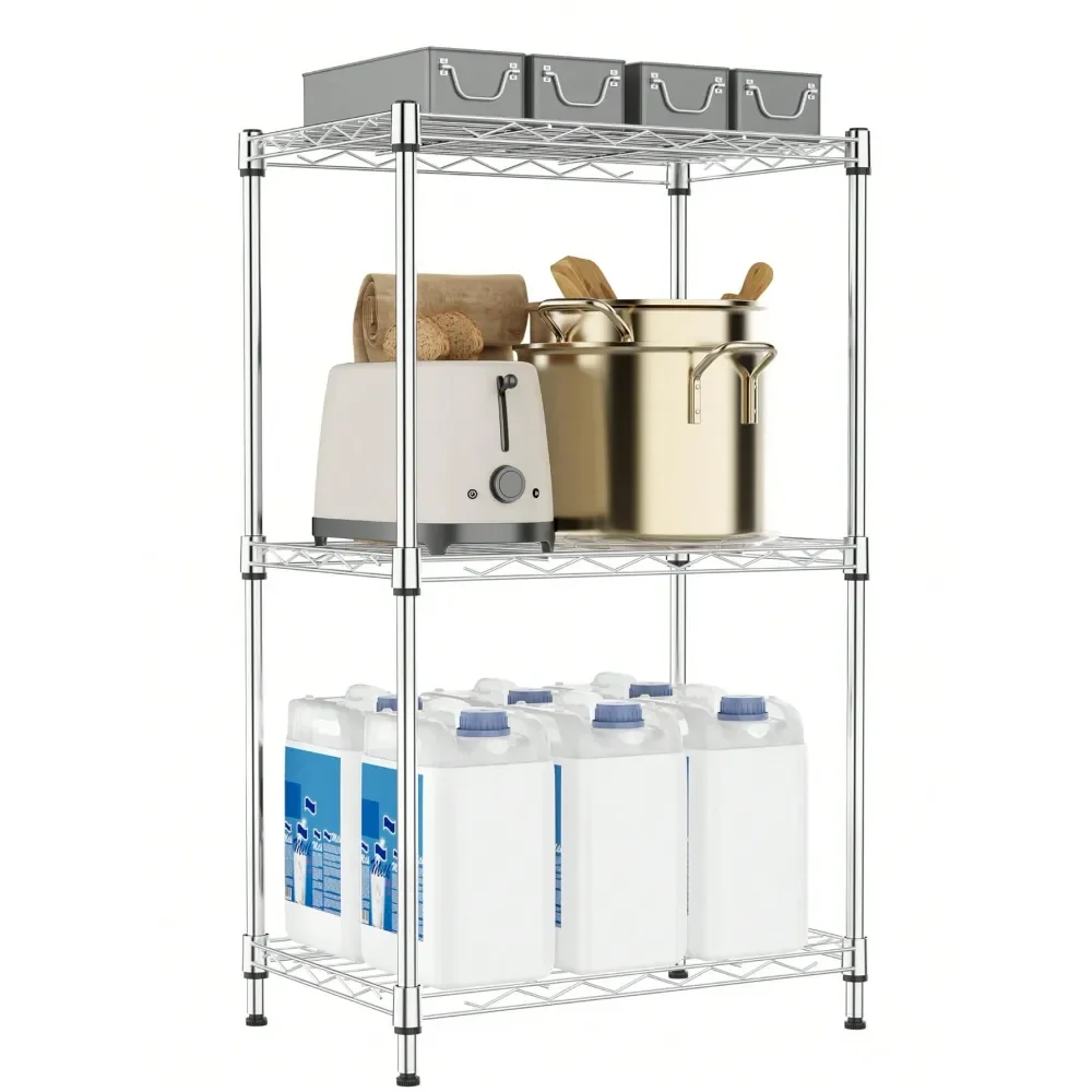 Garage Shelving Storage Shelf Shelves 3 Tiers Shelf Metal Storage Shelves Wire Rack Closet Organizers With Wheel For Garage Kitc
Garage Shelving Storage Shelf Shelves 3 Tiers Shelf Metal Storage Shelves Wire Rack Closet Organizers With Wheel For Garage Kitc