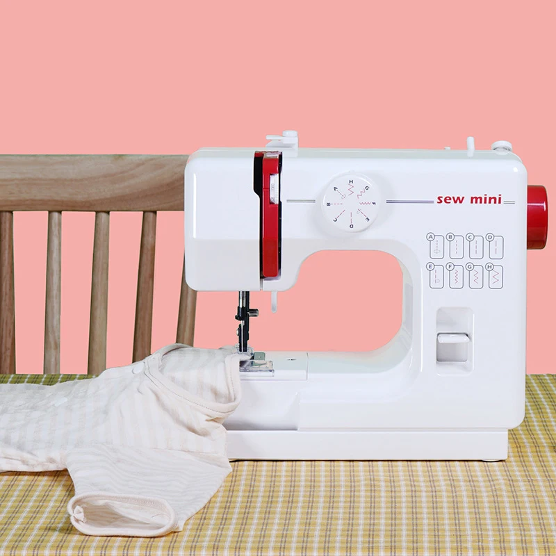 Multi-function Small Electric Sewing Machine for Beginner Tailoring Machine with 8 Stitch Presser Foot Pedal
Multi-function Small Electric Sewing Machine for Beginner Tailoring Machine with 8 Stitch Presser Foot Pedal