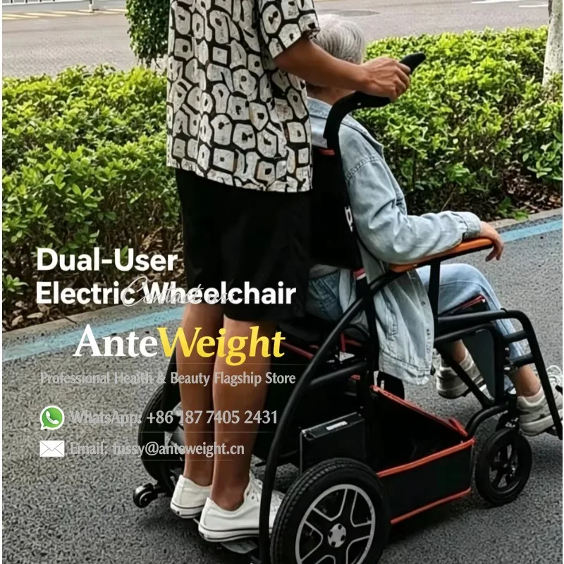 Dual Rider Max Load 200kg Smart Control 500W Powerful Mobility Electric Wheelchair Electromagnetic Braking Safety Travel
Dual Rider Max Load 200kg Smart Control 500W Powerful Mobility Electric Wheelchair Electromagnetic Braking Safety Travel