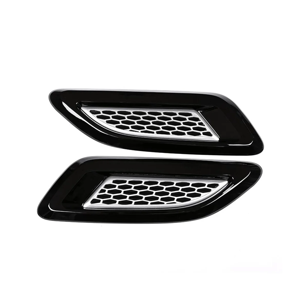 1 Pair New Car Engine Air Outlet Cover for Air Inlet Vent Two-Colour Version Cover Plate
1 Pair New Car Engine Air Outlet Cover for Air Inlet Vent Two-Colour Version Cover Plate
