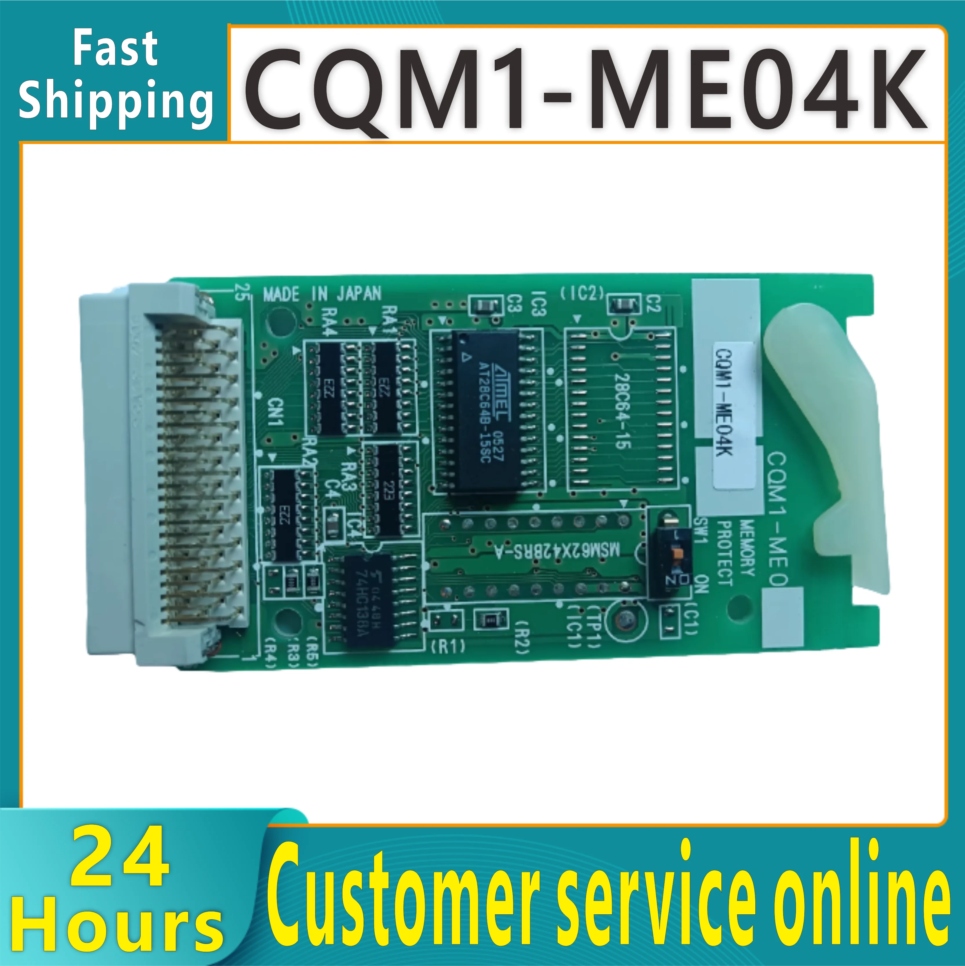 Brand new original CPU module CQM1-ME04K
Brand new original CPU module CQM1-ME04K