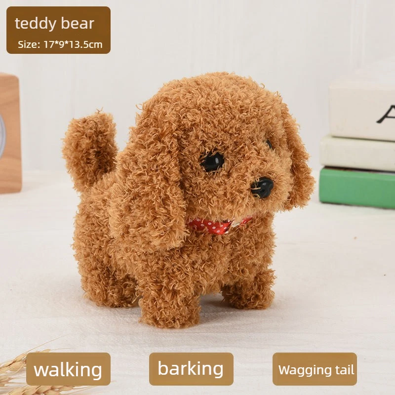 Electronic Walking Puppy Pet Toy Barks and Wags Tail Battery Operated Cute Interactive Toy Gift for Children Boys and Girls
Electronic Walking Puppy Pet Toy Barks and Wags Tail Battery Operated Cute Interactive Toy Gift for Children Boys and Girls